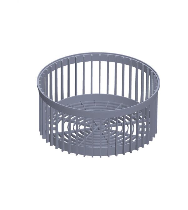 Round glass basket – 350 x 160