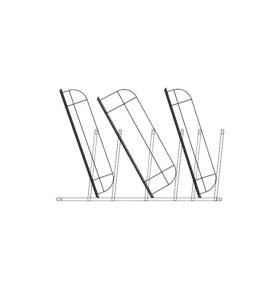 GN 1/1 tray inox