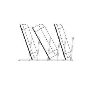 GN 1/1 tray inox