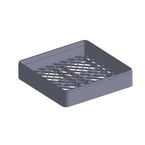 Glass basket – 500 x 500